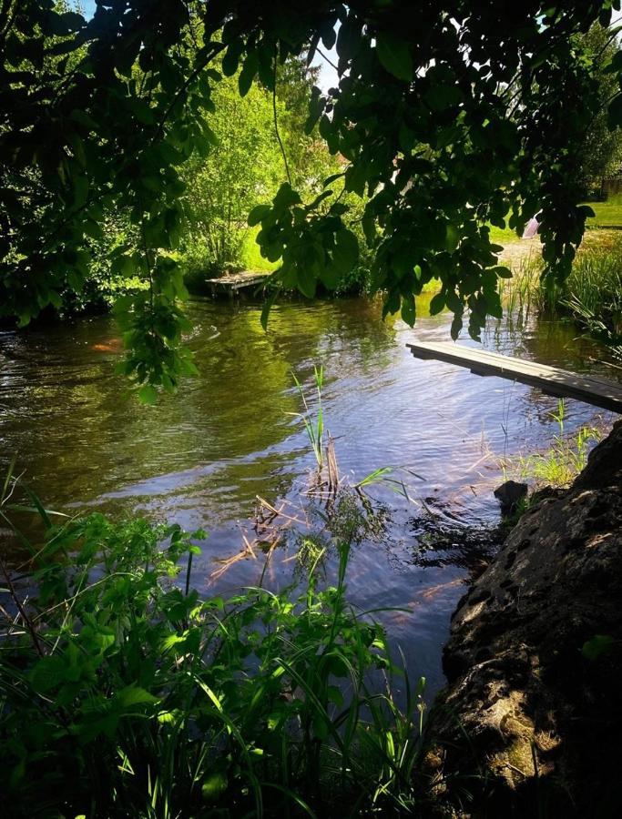 Koselig Hytte Langs Elven Skien Exterior foto