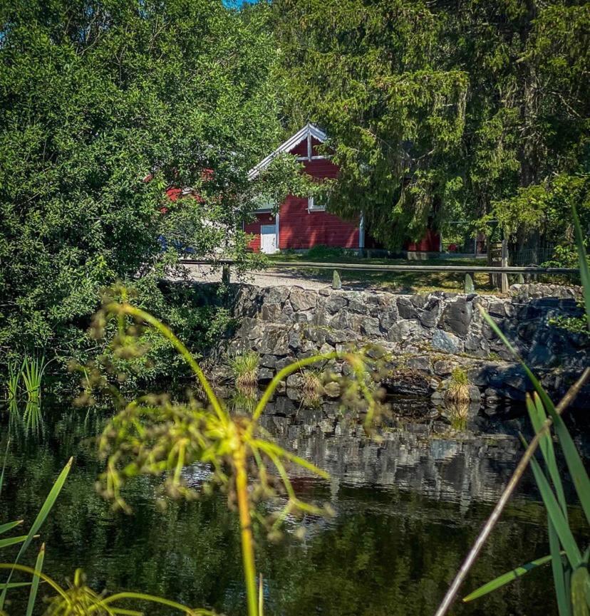 Koselig Hytte Langs Elven Skien Exterior foto